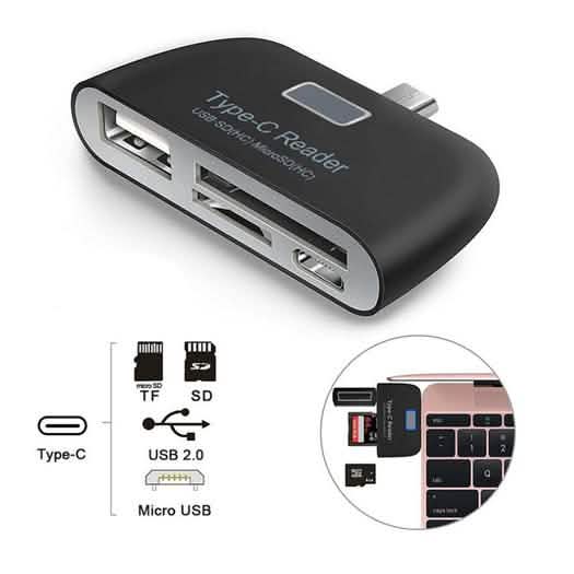Multifunctional Smart 4-in-1 Laptop PC Durable Phone TF Micro SD