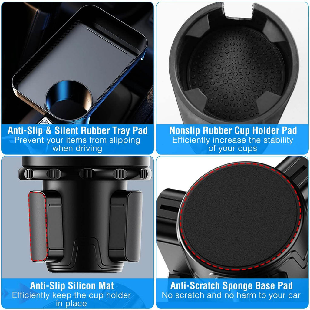 Multifunctional Water Cup Mount Stand with Detachable Tray