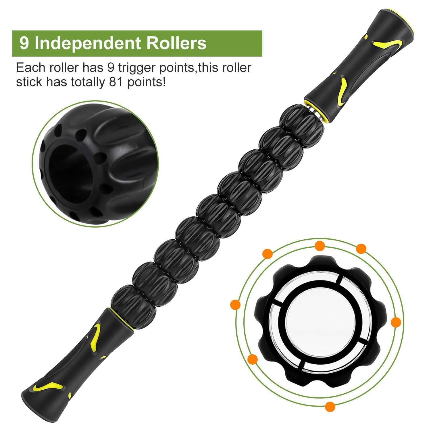 Muscle Roller Massage Stick Body Physical Therapy