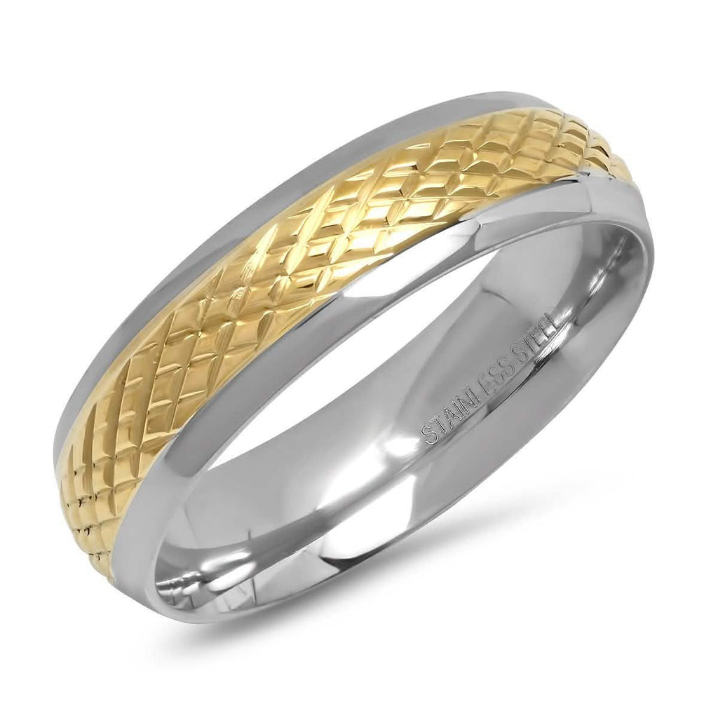 Mystery Deal Mens Stainless Steel Band Ring