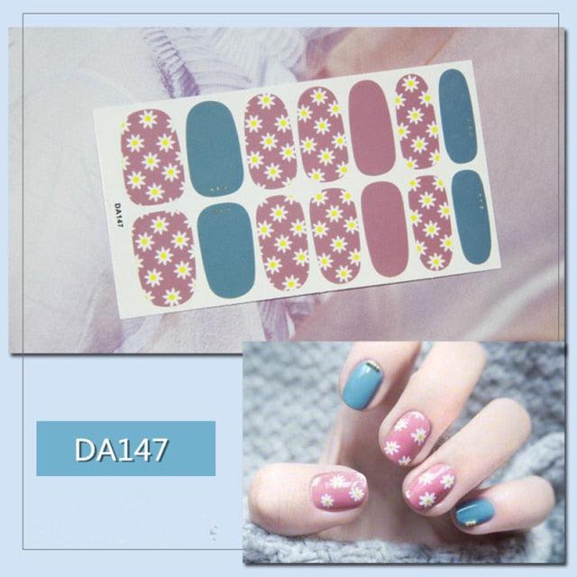 Nail Wraps Polish Decals Strips Golden Glitter 3D Adhesive Full Nail Art Stickers Manicure Kits Women Nail Decorations Accessories Metal Curve Stripe Lines Design Letter Nail Sticker Adhesive Decoration Template Nail Tool Decorations