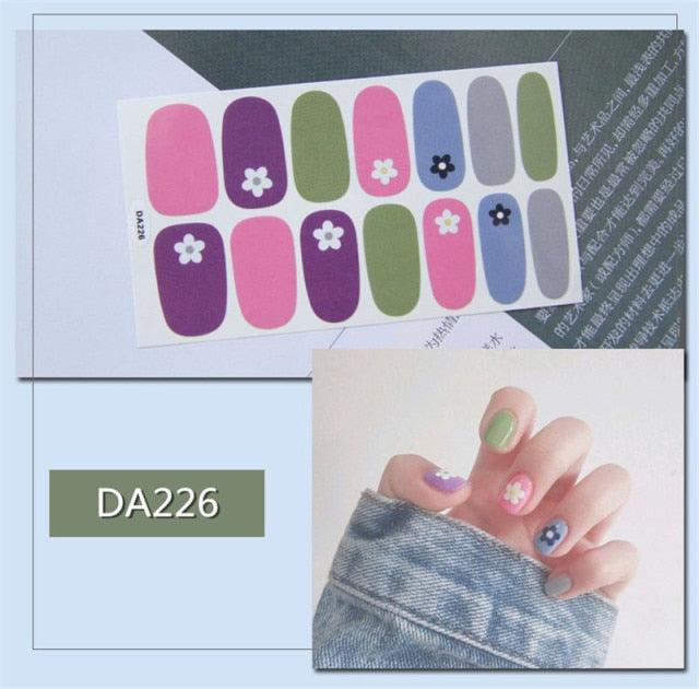 Nail Wraps Polish Decals Strips Golden Glitter 3D Adhesive Full Nail Art Stickers Manicure Kits Women Nail Decorations Accessories Metal Curve Stripe Lines Design Letter Nail Sticker Adhesive Decoration Template Nail Tool Decorations