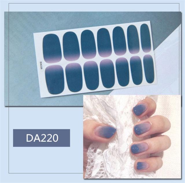 Nail Wraps Polish Decals Strips Golden Glitter 3D Adhesive Full Nail Art Stickers Manicure Kits Women Nail Decorations Accessories Metal Curve Stripe Lines Design Letter Nail Sticker Adhesive Decoration Template Nail Tool Decorations