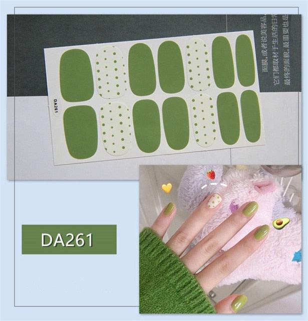 Nail Wraps Polish Decals Strips Golden Glitter 3D Adhesive Full Nail Art Stickers Manicure Kits Women Nail Decorations Accessories Metal Curve Stripe Lines Design Letter Nail Sticker Adhesive Decoration Template Nail Tool Decorations