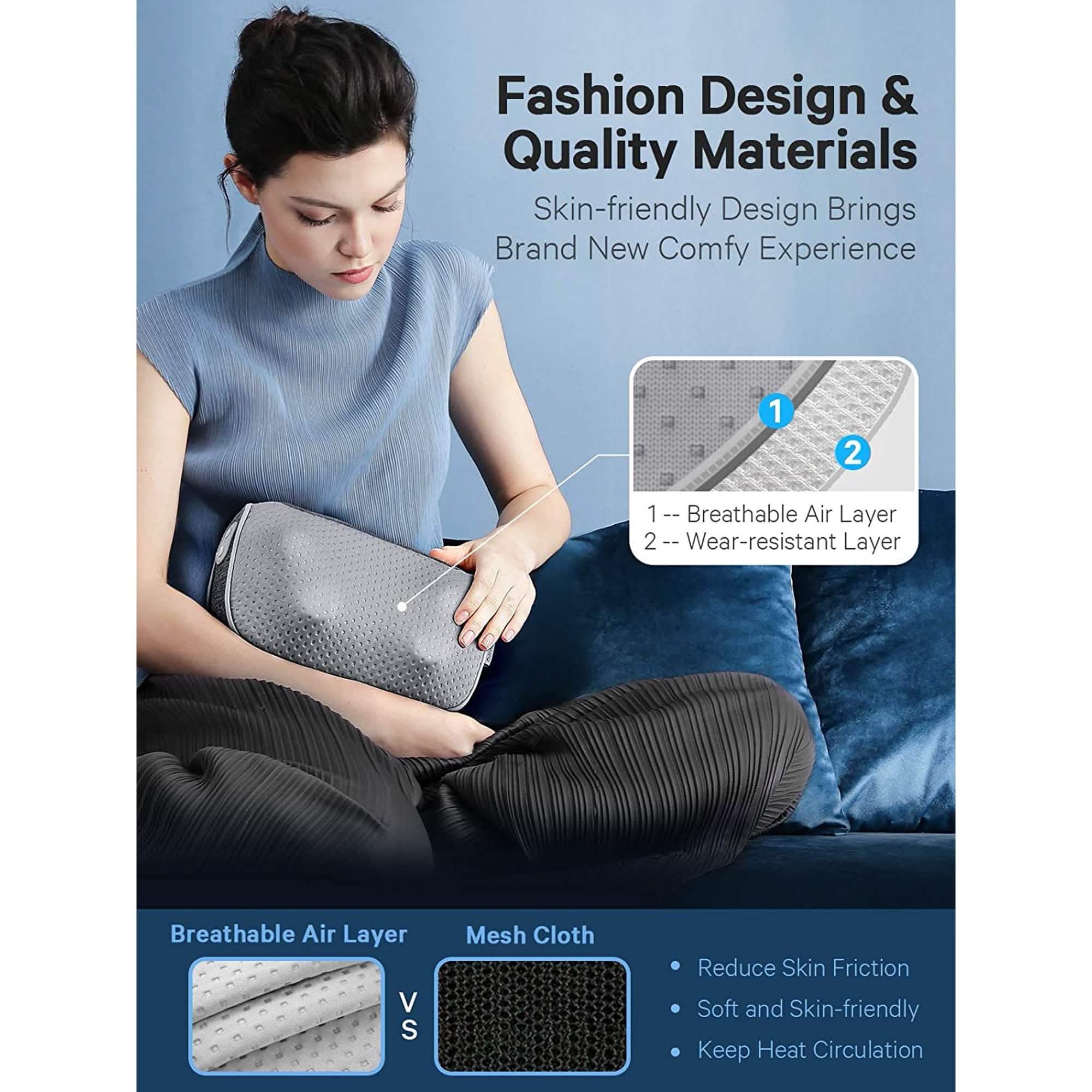 Naipo Electric Deep Kneading Back Neck Massager