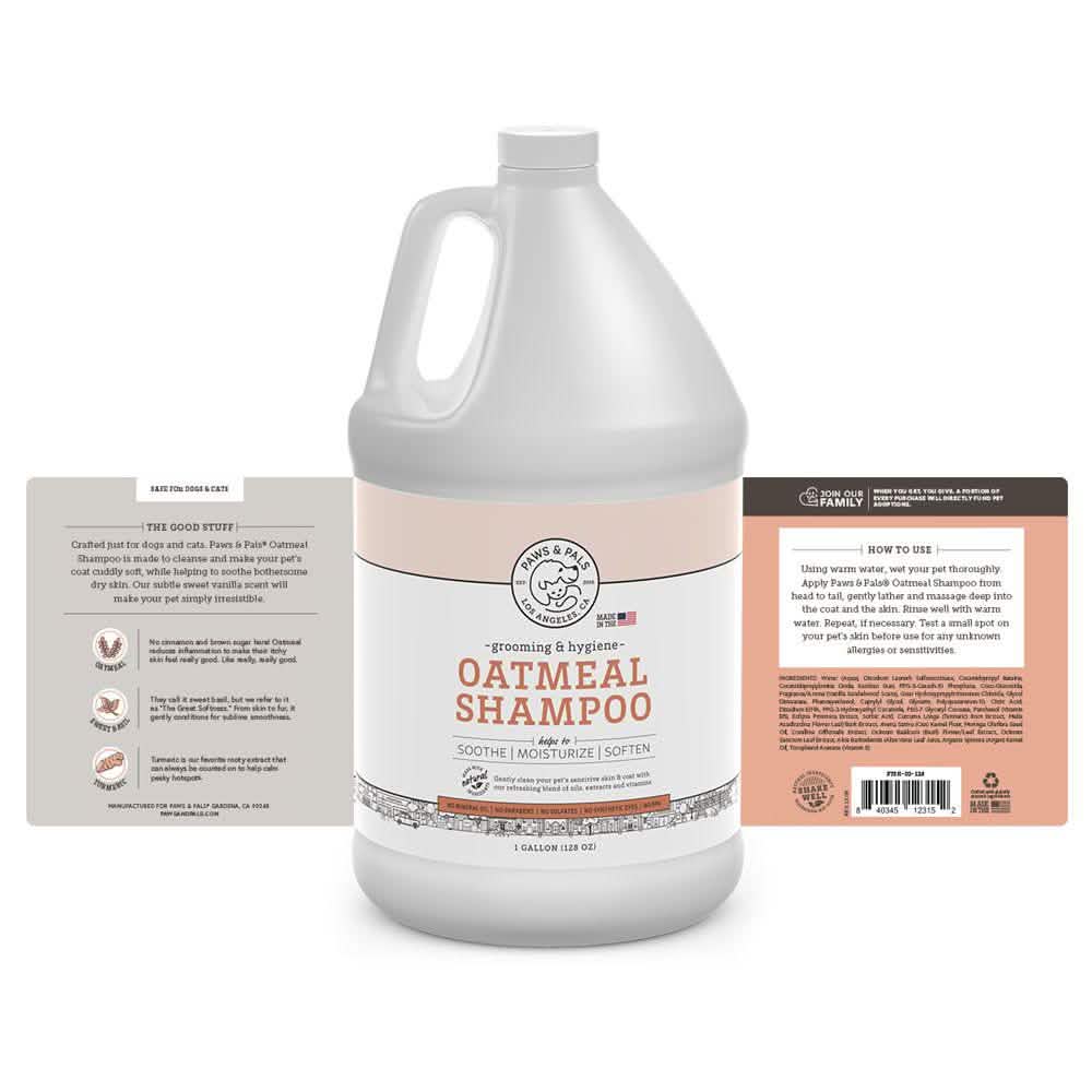 Natural Oatmeal Shampoo - Gallon