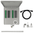 12-Circuit 120/240V 30A Non-Automatic Transfer Switch