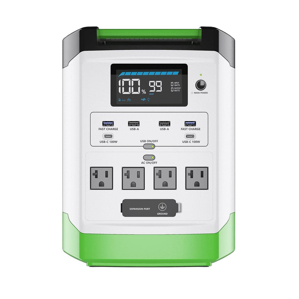 High Capacity Lithium 1800 Solar and Wind Generator