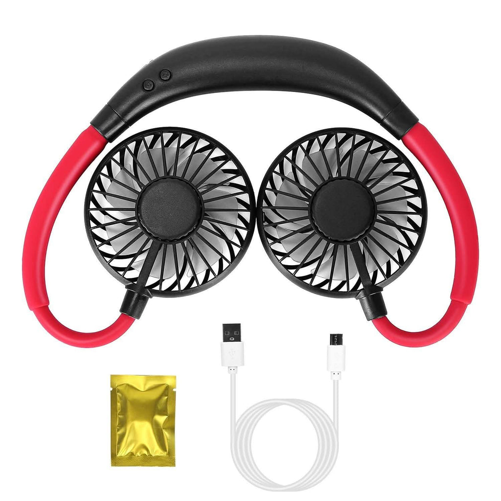 Neck Hanging Fan Hand Free Portable