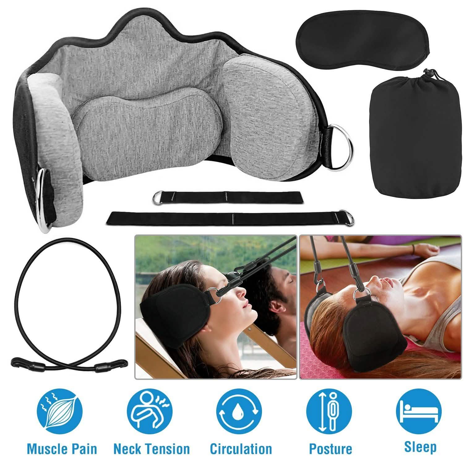 Neck Head Hammock Portable Cervical Traction Relief Hammock