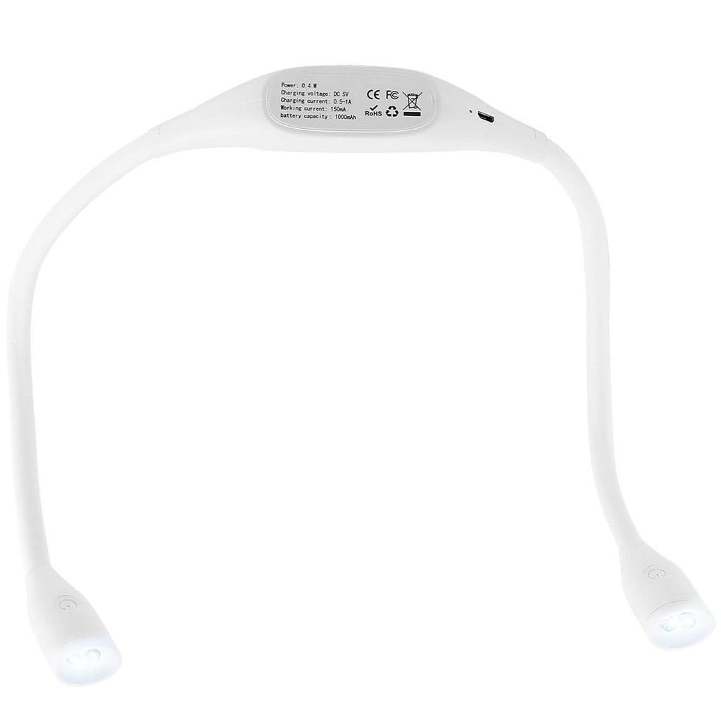 Neck Reading Light Rechargeable Book Bed Lamp