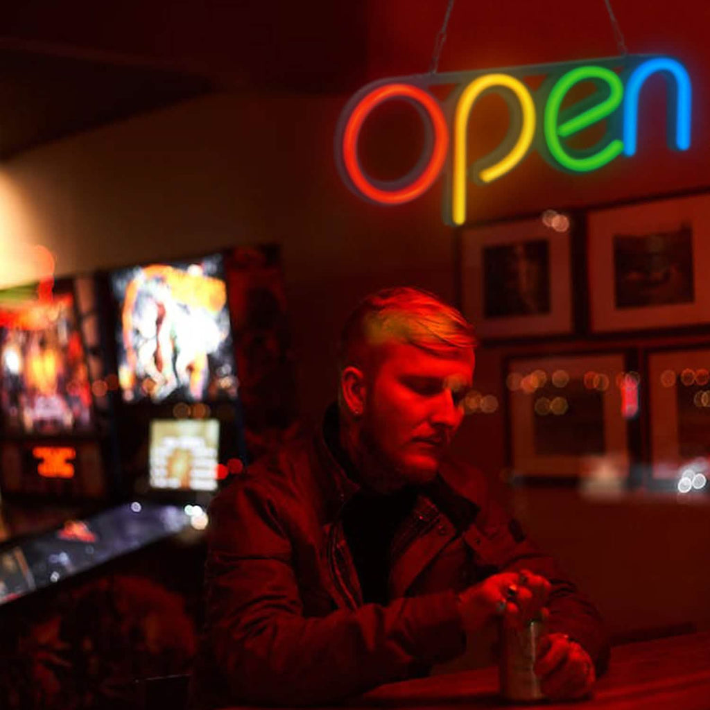Neon Open Sign Light