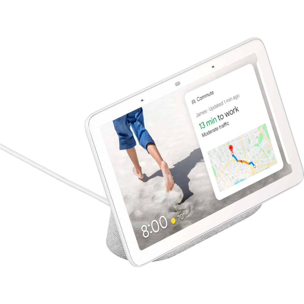 Google Nest Hub Smart Display with Google Assistant - Chalk