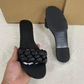 New 2021 Summer Sandals Flat Bottom Fashion Women Slides Sandals slipper -  Outdoor designer shoes for women