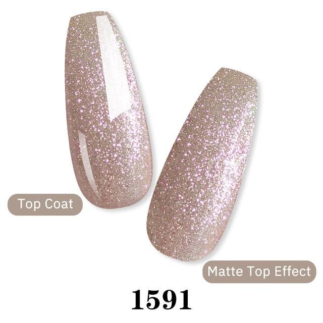 New 2022 Women Gel Nail Polish Pure Pink UV Gel Nail Polish Art Manicure Luxury Colorful Design For Ladies and Womens