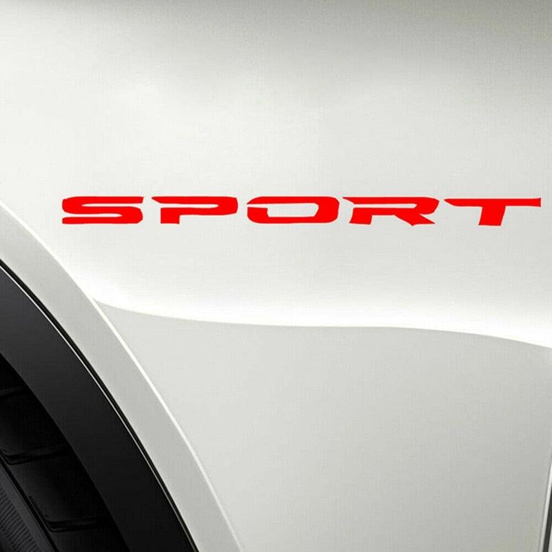 New 4 Pcs Car Sticker Sports Font Car Body Sticker Auto Door Rims Wheel Hub Racing Decal Exterior Accessories Auto Products Sport Reflect Light Car Decal Sticker Wheels Rims Racing Car Sticker Emblem Logo Car Door Rims Wheel Hub Decal Auto Accessories