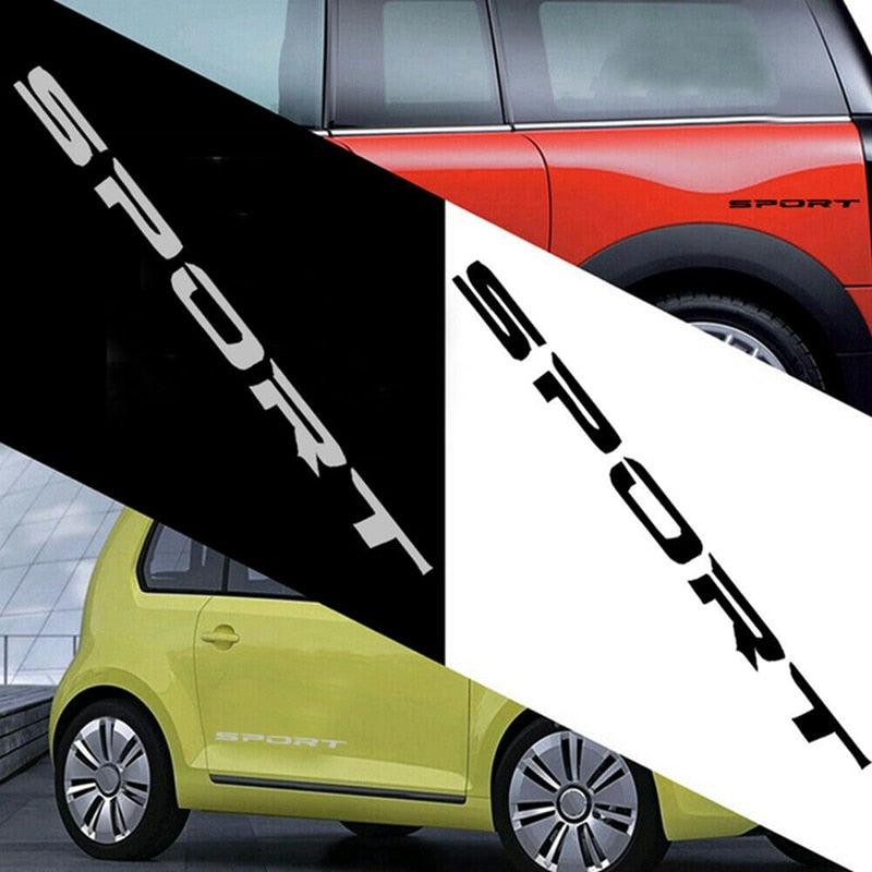 New 4 Pcs Car Sticker Sports Font Car Body Sticker Auto Door Rims Wheel Hub Racing Decal Exterior Accessories Auto Products Sport Reflect Light Car Decal Sticker Wheels Rims Racing Car Sticker Emblem Logo Car Door Rims Wheel Hub Decal Auto Accessories