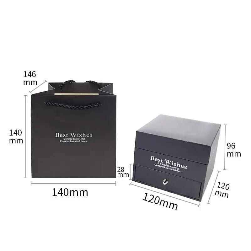New Amazing Gift Boxes with Lids for Presents Jewelry Rose Box Christmas Present Women's Birthday Party Gift for Mom Girlfriend Gifts Bridesmaid gift Party favorite