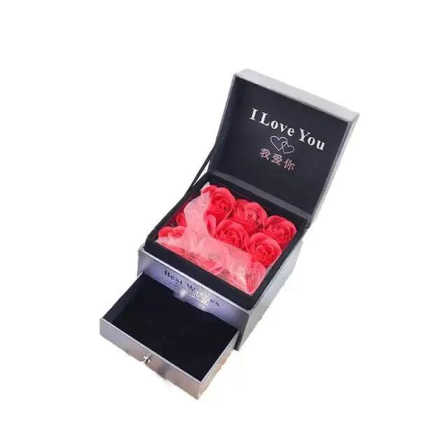 New Amazing Gift Boxes with Lids for Presents Jewelry Rose Box Christmas Present Women's Birthday Party Gift for Mom Girlfriend Gifts Bridesmaid gift Party favorite