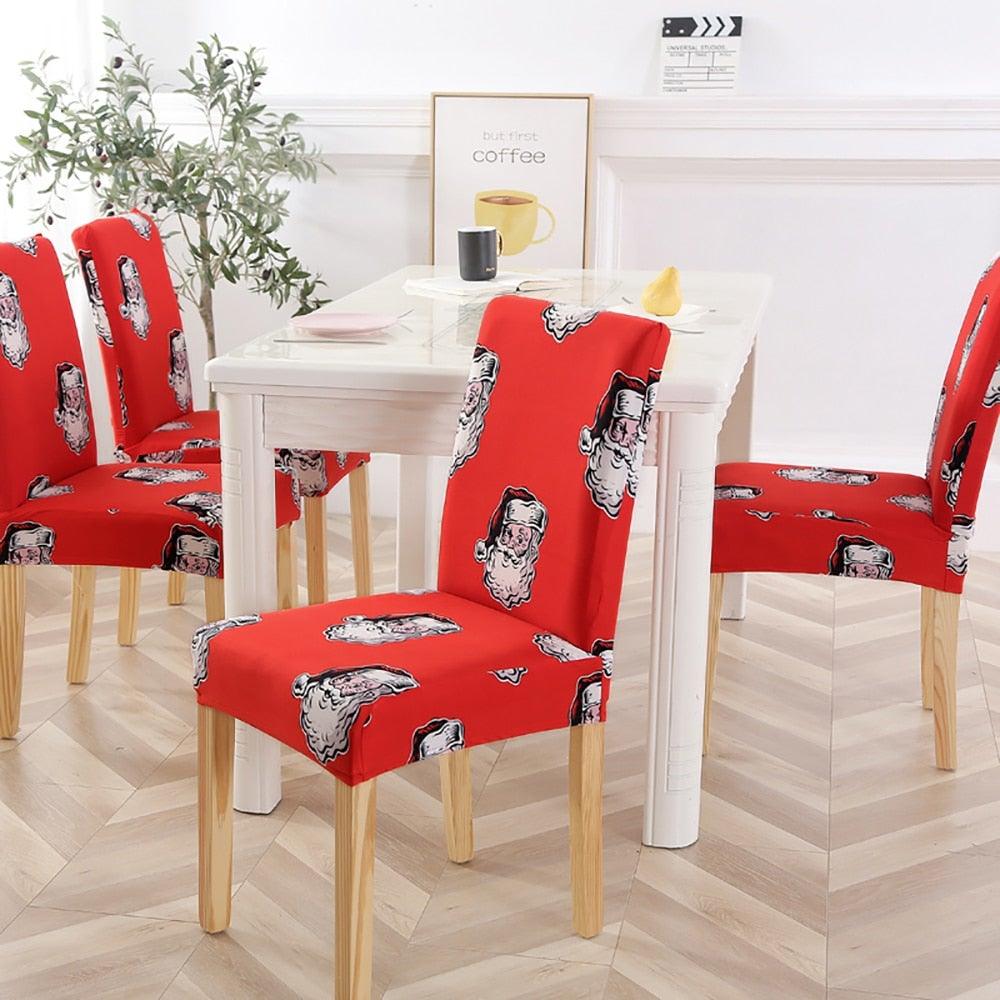 New Chair Covers Spandex Stretch Chair Covers Dining Slipcover Decorative Chair Cover floral For Kitchen Wedding Banquet Hotel Stretch Armless Chair Slipcover for Dining Room Seat Cushion, Spandex Kitchen Parson Chair Protector Cover, Removable & Washable