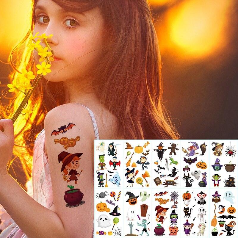 New Children's Sticker Animals Pattern Tattoo Bear Lion Rainbow Luxury Colorful Children Sets