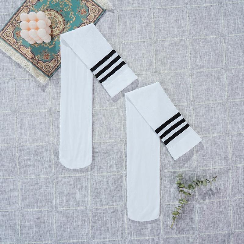 New Fashion Thigh High Stockings Solid Velvet Soft Flexible Over Knee Socks Tall Long Boot Stockings for Women