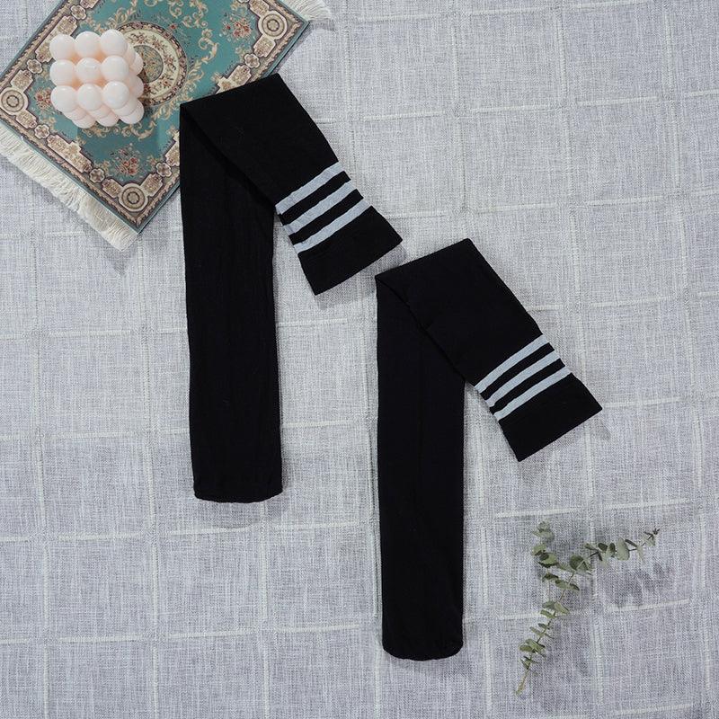 New Fashion Thigh High Stockings Solid Velvet Soft Flexible Over Knee Socks Tall Long Boot Stockings for Women