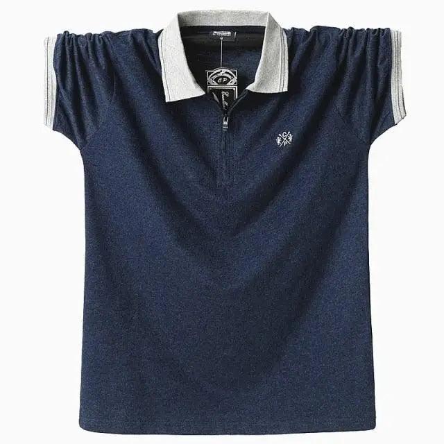 New Fashion Vintage Polo Men Soft Cotton Breathable Men Polo Shirt Men Polo Double Side Slim Fit  Short Sleeve Polo T-Shirt Casual Slim Fit Men Pure Breathable Tee Tops Comfortable Shirt