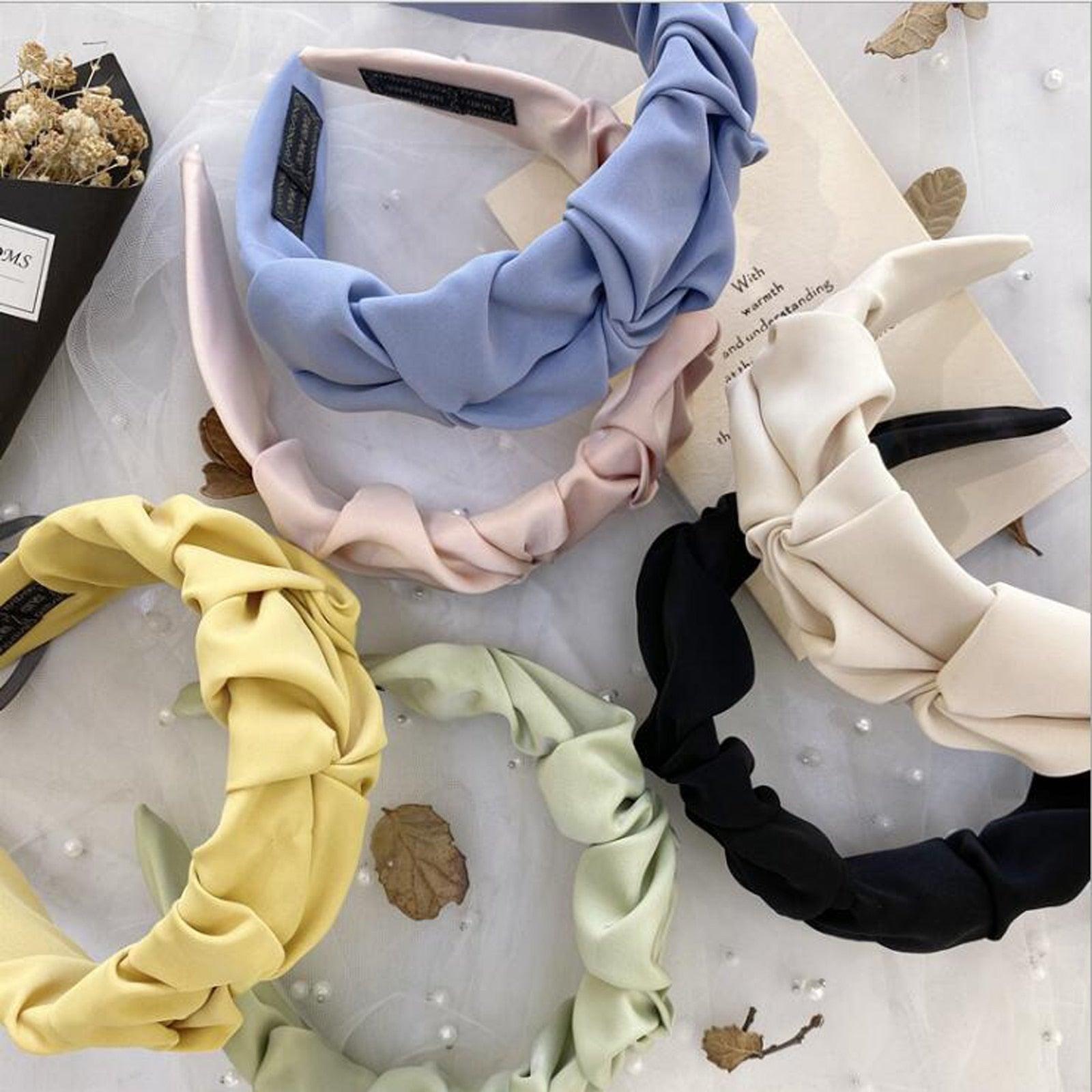 Women Hair Accessories Wide Side Flower Hairband Casual Soft Hair Hoop Quality Headband Gorgeous Hair Accessories For Women