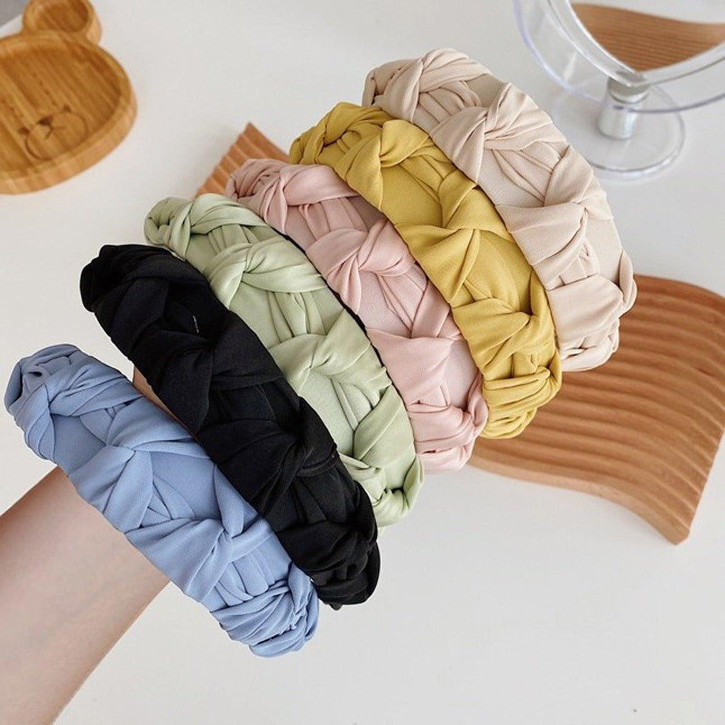 Women Hair Accessories Wide Side Flower Hairband Casual Soft Hair Hoop Quality Headband Gorgeous Hair Accessories For Women