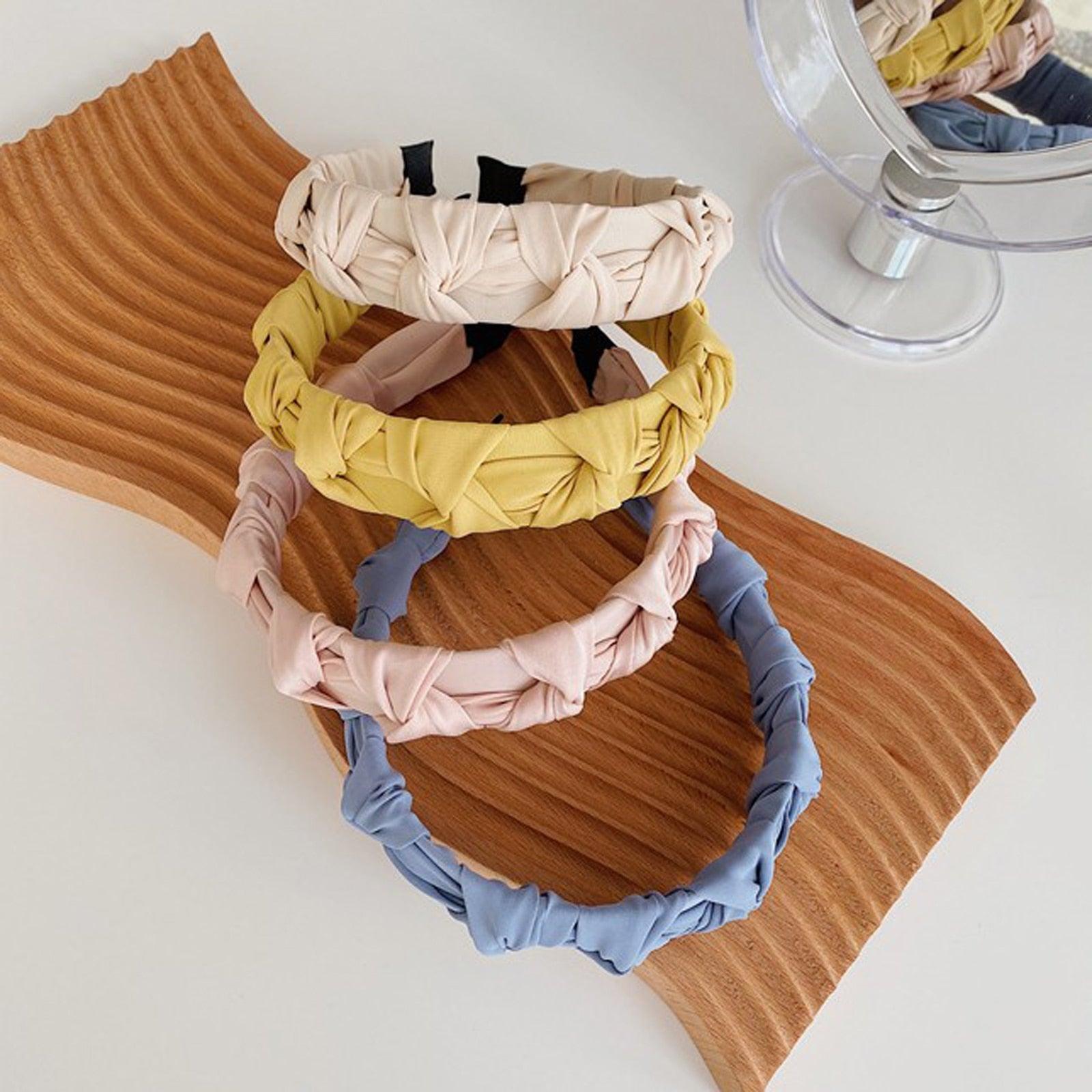 Women Hair Accessories Wide Side Flower Hairband Casual Soft Hair Hoop Quality Headband Gorgeous Hair Accessories For Women