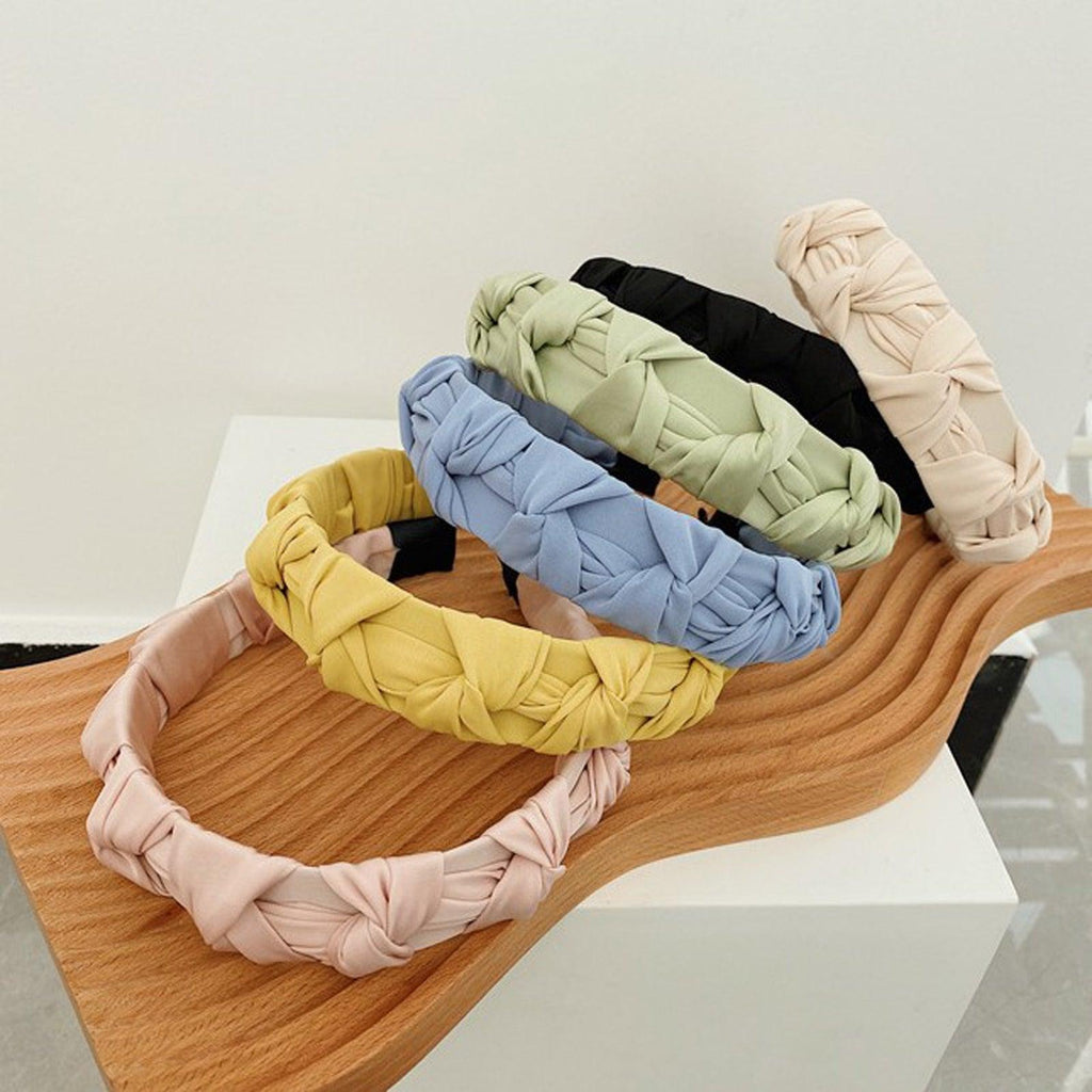 Women Hair Accessories Wide Side Flower Hairband Casual Soft Hair Hoop Quality Headband Gorgeous Hair Accessories For Women