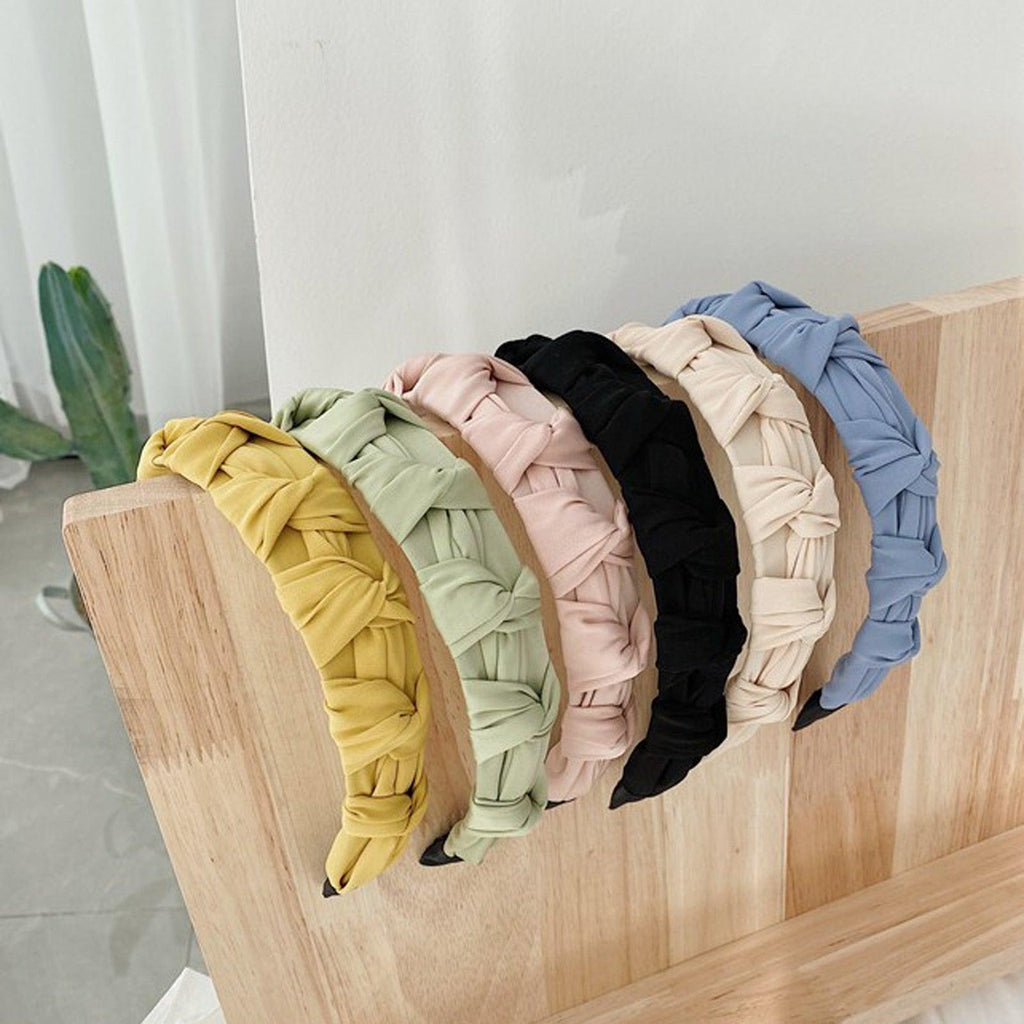Women Hair Accessories Wide Side Flower Hairband Casual Soft Hair Hoop Quality Headband Gorgeous Hair Accessories For Women