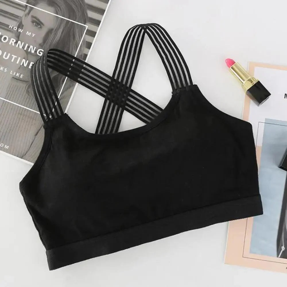 New Fashionable Seamless Sports Bra Women Fitness Top Gym Yoga Bra Shockproof Push Up Sport Bra Running Yoga Gym Crop Top Breathable Workout Bra