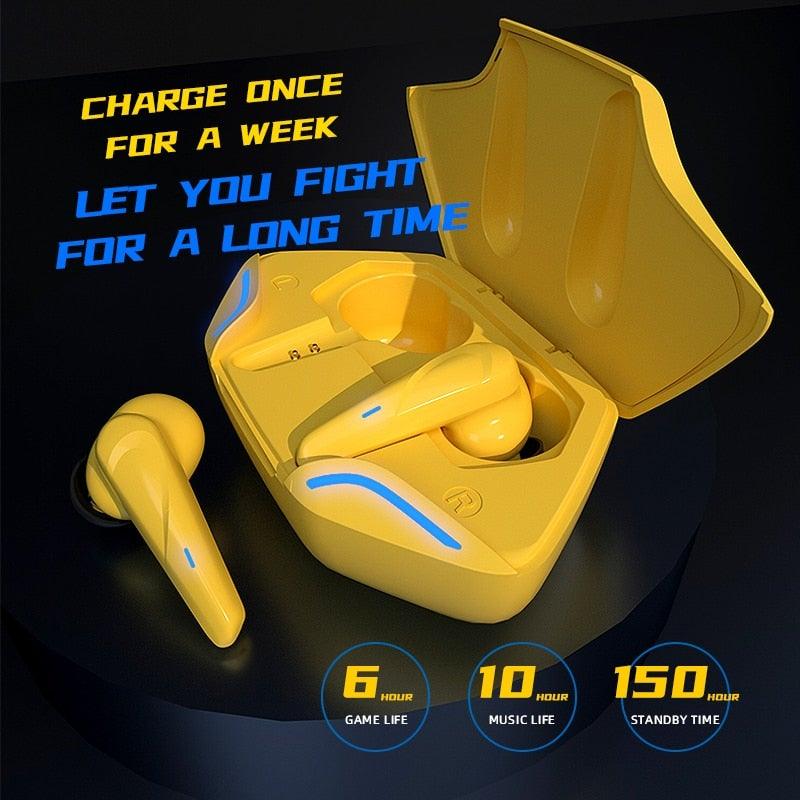 NEW Game TWS 5.0 Earphone Wireless Headphones Stereo Headset Sport Earbuds Microphone With Charging Box For Bluetooth phone