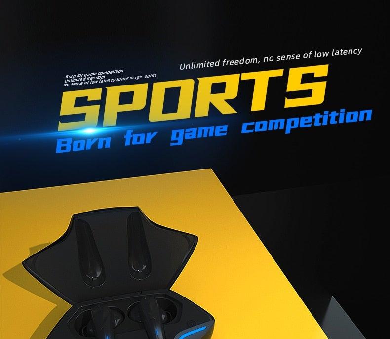 NEW Game TWS 5.0 Earphone Wireless Headphones Stereo Headset Sport Earbuds Microphone With Charging Box For Bluetooth phone