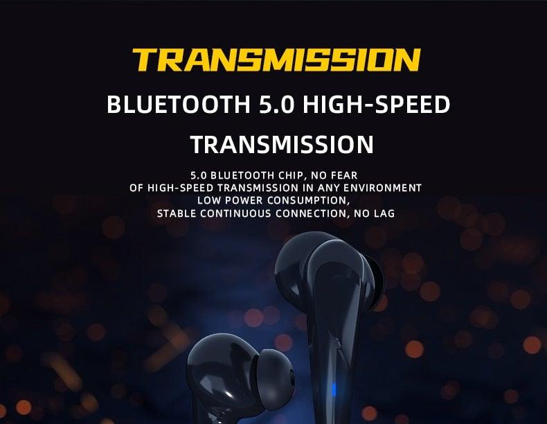 NEW Game TWS 5.0 Earphone Wireless Headphones Stereo Headset Sport Earbuds Microphone With Charging Box For Bluetooth phone
