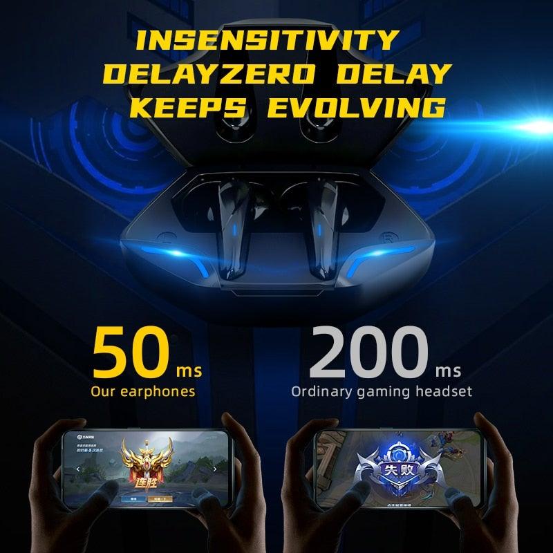 NEW Game TWS 5.0 Earphone Wireless Headphones Stereo Headset Sport Earbuds Microphone With Charging Box For Bluetooth phone