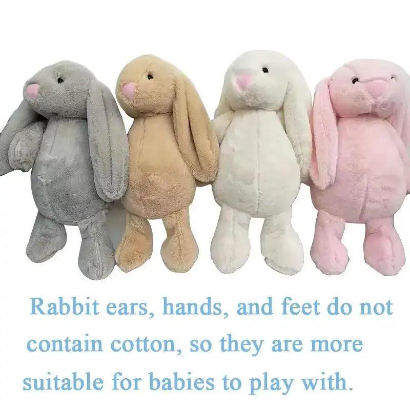 New Incredible Stuffed Toys Soft Animal Rabitt Kids Toy Soothe Appease Towel Saliva Plush Toy for Sleep Pacify Toy Infants Newborn Doll Baby Toys 0 12 Months