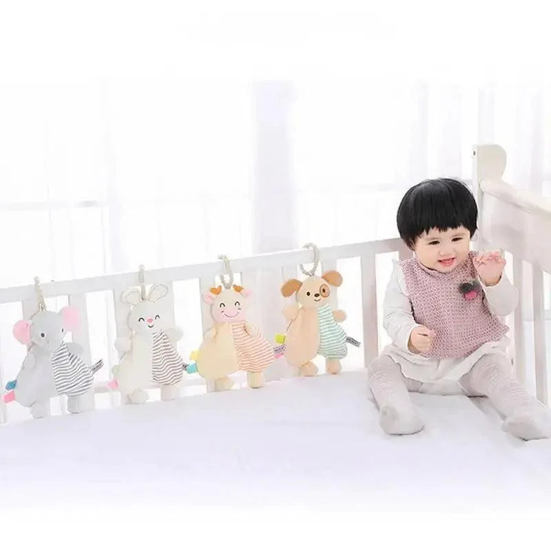 New Incredible Stuffed Toys Soft Animal Rabitt Kids Toy Soothe Appease Towel Saliva Plush Toy for Sleep Pacify Toy Infants Newborn Doll Baby Toys 0 12 Months