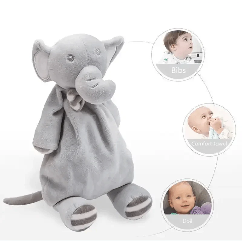 New Incredible Stuffed Toys Soft Animal Rabitt Kids Toy Soothe Appease Towel Saliva Plush Toy for Sleep Pacify Toy Infants Newborn Doll Baby Toys 0 12 Months