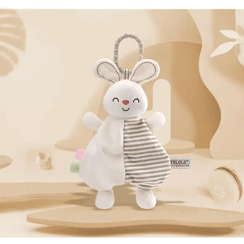 New Incredible Stuffed Toys Soft Animal Rabitt Kids Toy Soothe Appease Towel Saliva Plush Toy for Sleep Pacify Toy Infants Newborn Doll Baby Toys 0 12 Months
