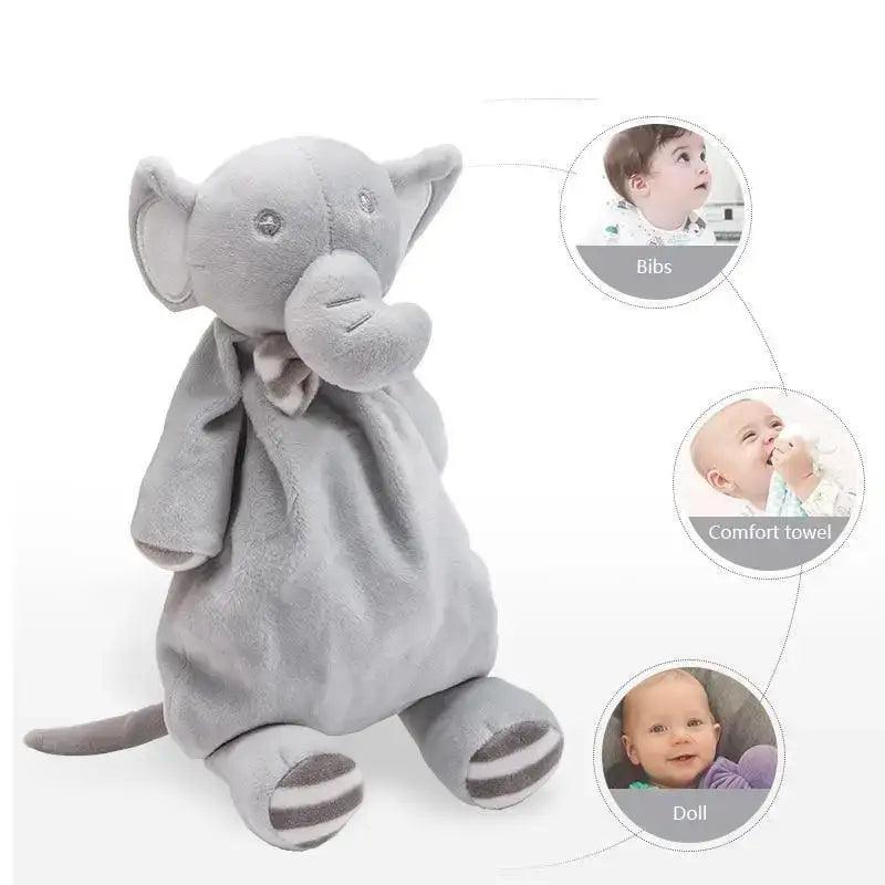 New Incredible Stuffed Toys Soft Animal Rabitt Kids Toy Soothe Appease Towel Saliva Plush Toy for Sleep Pacify Toy Infants Newborn Doll Baby Toys 0 12 Months