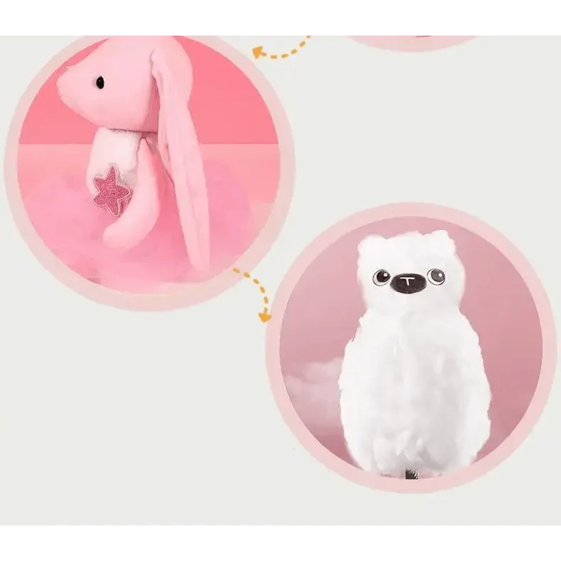 New Incredible Stuffed Toys Soft Animal Rabitt Kids Toy Soothe Appease Towel Saliva Plush Toy for Sleep Pacify Toy Infants Newborn Doll Baby Toys 0 12 Months