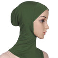 New Luxury Fashion Winter Soft Colorful Inner Hijab Cap Muslim Turban Hijab Caps Muslim Under Scarf  Women Lightweight Hijab Bonnet Muslim Women Elegant Scarf Turbans Head For Women Women's Hijabs Hijab Caps Hat For Women