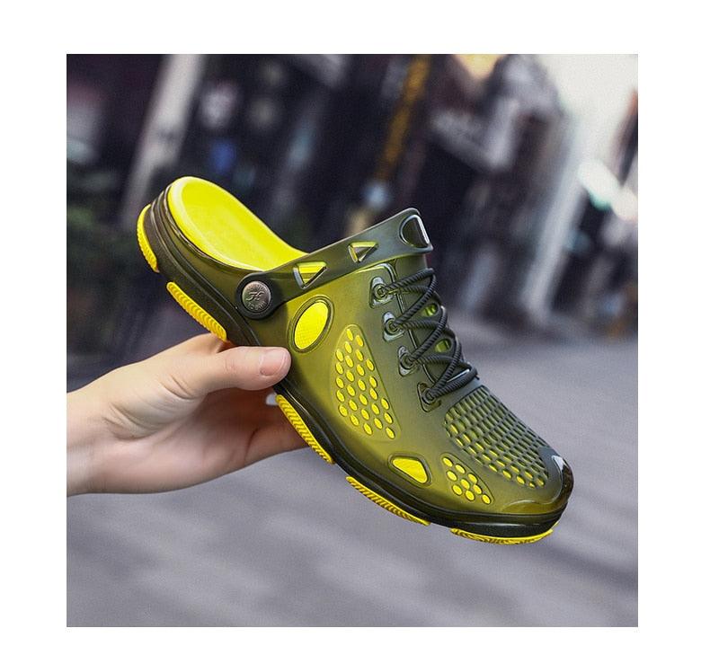 New Mens Sandals Summer Flip Flops Slippers Outdoor Beach Casual Shoes Sandals Water Shoes Outdoor Beach Yard Pool Shower Summer Sandals Outdoor Slippers