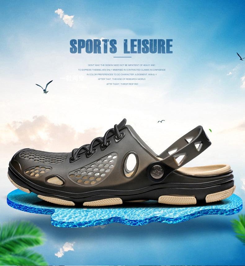 New Mens Sandals Summer Flip Flops Slippers Outdoor Beach Casual Shoes Sandals Water Shoes Outdoor Beach Yard Pool Shower Summer Sandals Outdoor Slippers