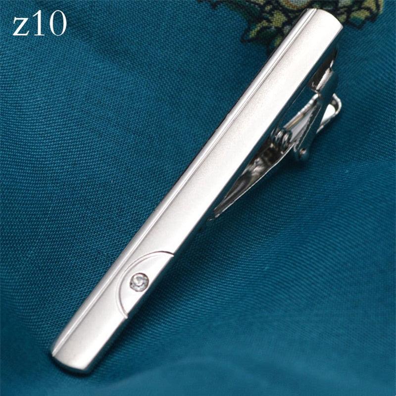 New Metal Silver Color Tie Clip For Men Wedding Necktie Tie Clasp Clip Tie Clips for Men Tie Bar Clip  Regular Ties Necktie Wedding Business Tie Pin Clips Gentleman Ties Bar Elegant Men's Accessories