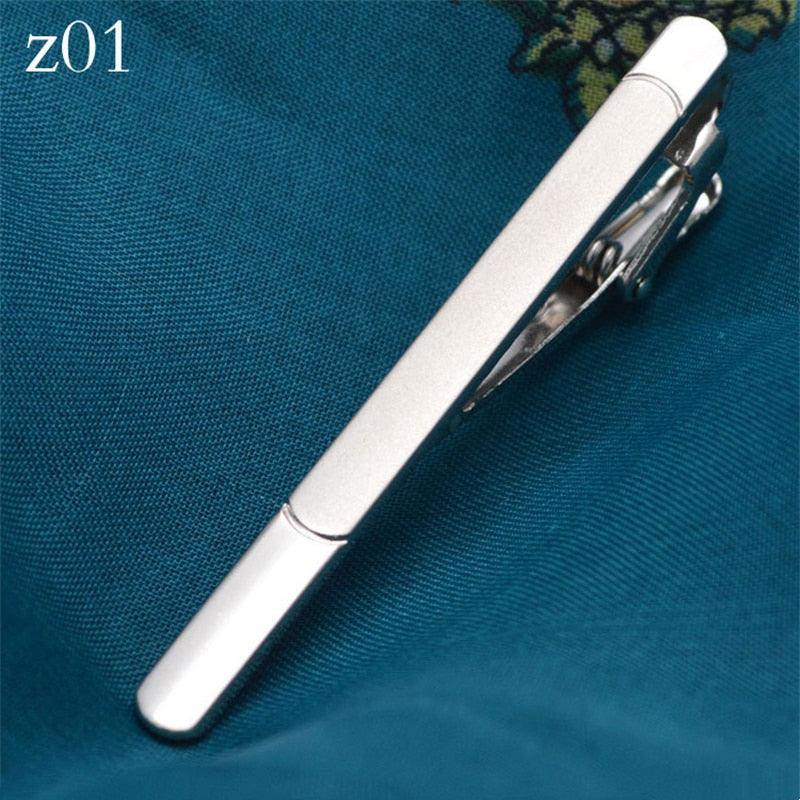 New Metal Silver Color Tie Clip For Men Wedding Necktie Tie Clasp Clip Tie Clips for Men Tie Bar Clip  Regular Ties Necktie Wedding Business Tie Pin Clips Gentleman Ties Bar Elegant Men's Accessories