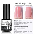 New Modern Fashion Colorful Matte Effect UV Gel Nail Polish Permanent Nail Painting Gel Luxury Matt Style For Women and Girls